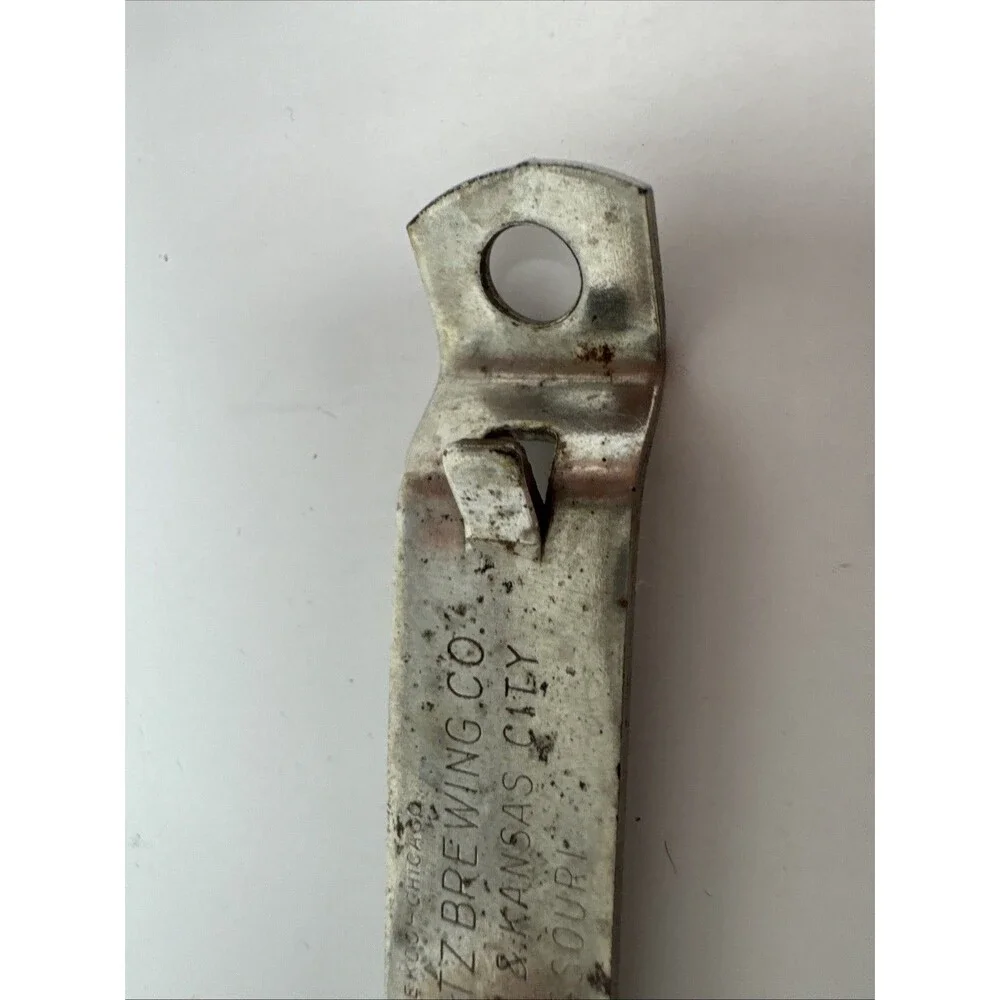Vintage Bottle Can Opener MK Goetz Brewing Co Country Club Stout Malt Liquor